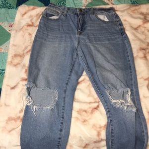 No Boundaries brand, boyfriend jeans, Size 9